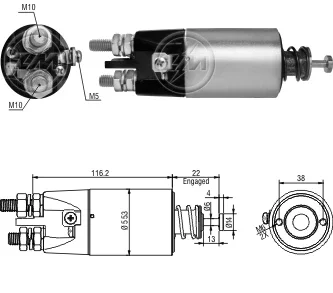 SELENOIDE AUTOMATICO DE ARRANQUE