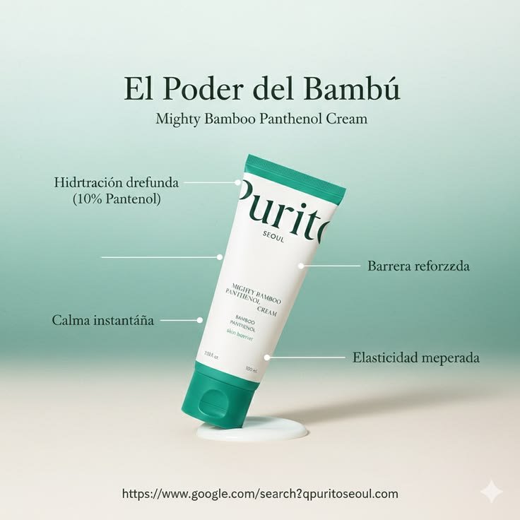 Purito SEOUL - Crema con Pantenol Mighty Bamboo Panthenol Cream