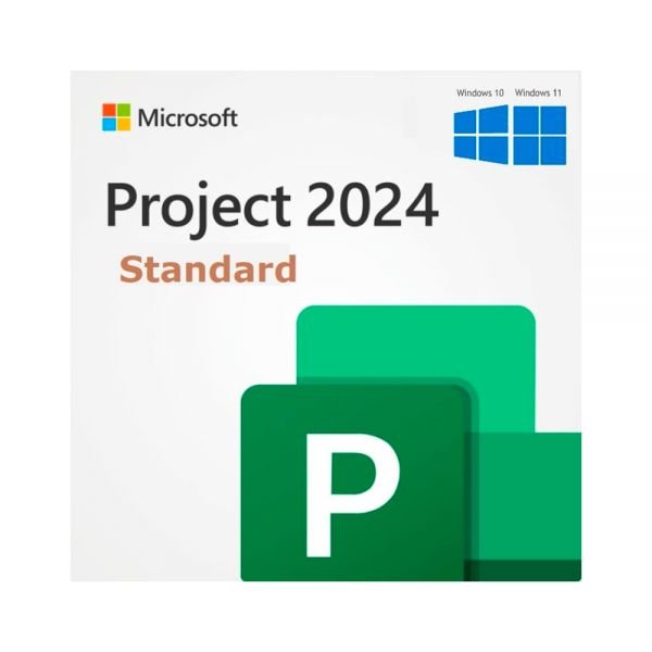 MS PROJECT STANDARD 2024  EP2-07057 ESD