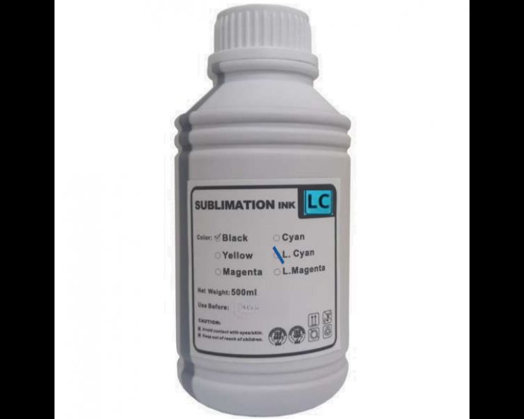 POMO TINTA SUBLIMACION GENERICO EPSON CYAN [500ML]