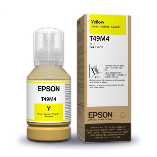 TINTA EPSON T49M420 F170F570 ULTRA YELLOW 140ML