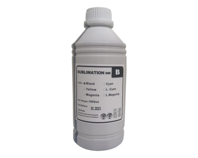 POMO TINTA SUBLIMACION GENERICO EPSON NEGRO [1L]