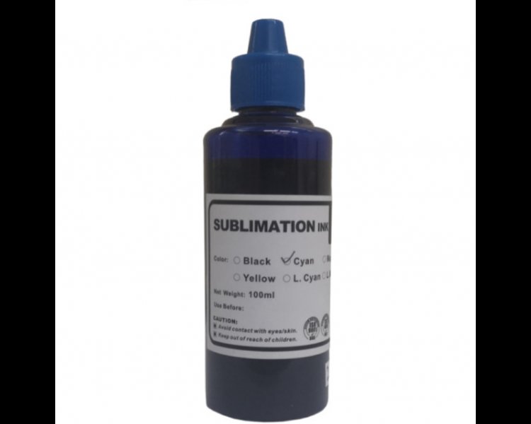 POMO TINTA SUBLIMACION GENERICO EPSON CYAN [100ML]