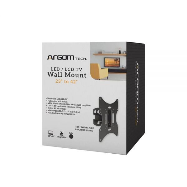 SOPORTE DE PARED PARA TV DE 23" A 42" ARG-BR-1501
