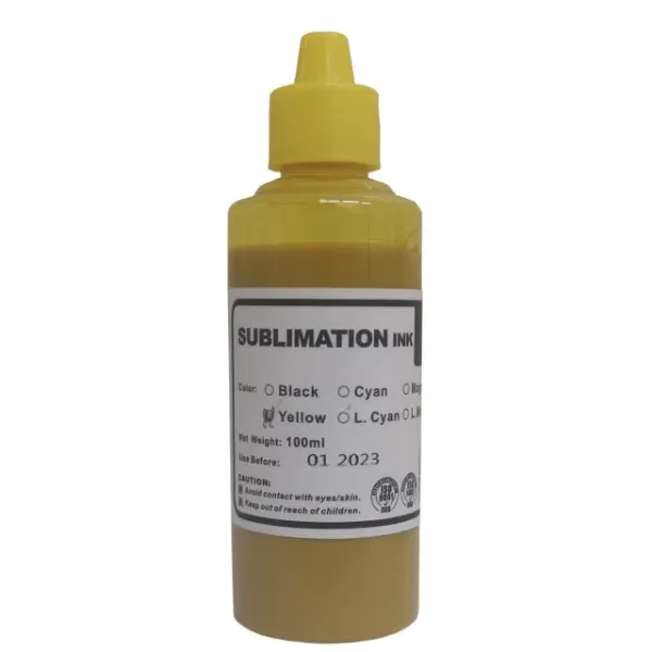 POMO TINTA SUBLIMACION GENERICO EPSON AMARILLO [100ML]