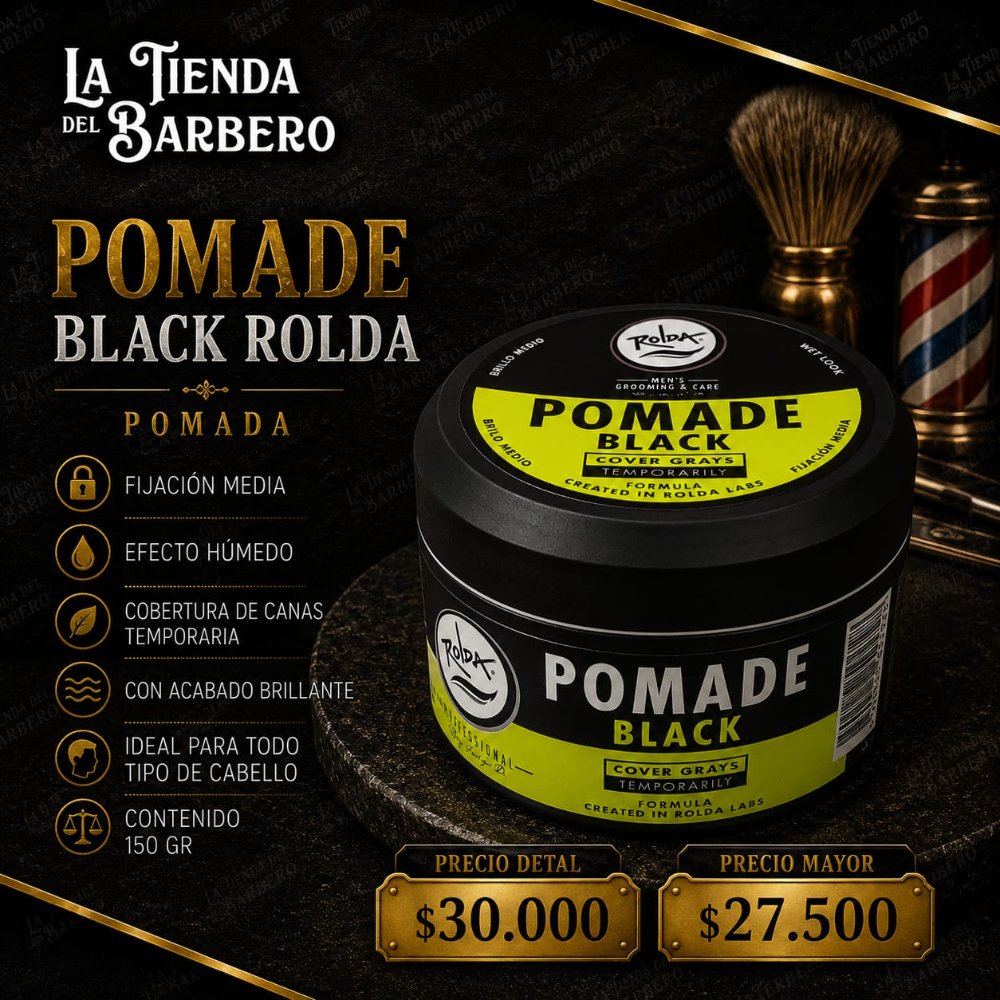 POMADE BLACK ROLDA