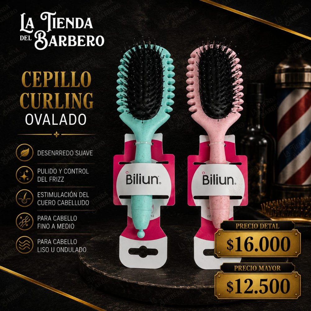 CEPILLO CURLING OVALADO