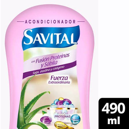 Acondicionar Savital 490ml Rosado Miltivitaminas