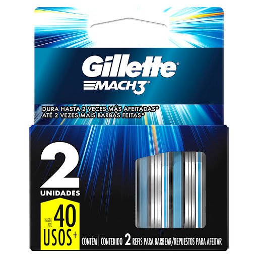 2 Pack Mach 3 Gillette