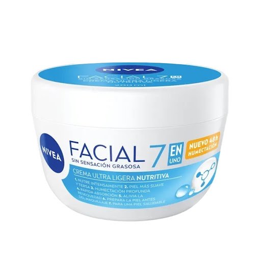 Crema Facial Nivea Cuidado Nutritivo 200ml