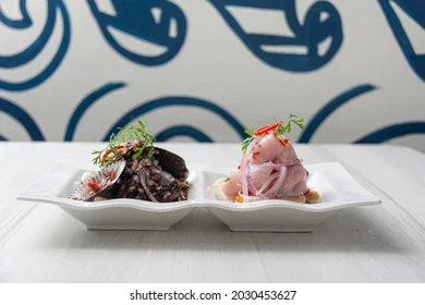 COMBOS 4(CEVICHE DE PESCADO + CEVICHE DE CABALLA)