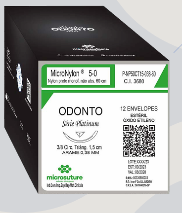 FIOS MICROSUTURE MicroNylon PRETO