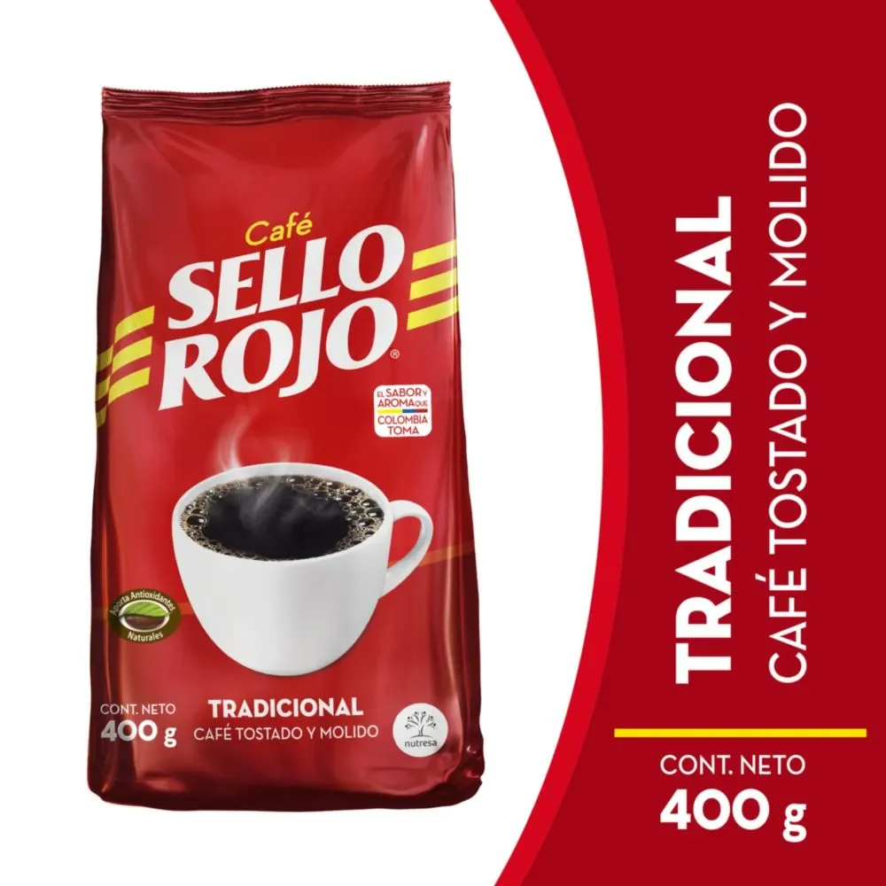 Café SELLO ROJO molido (400 gr)