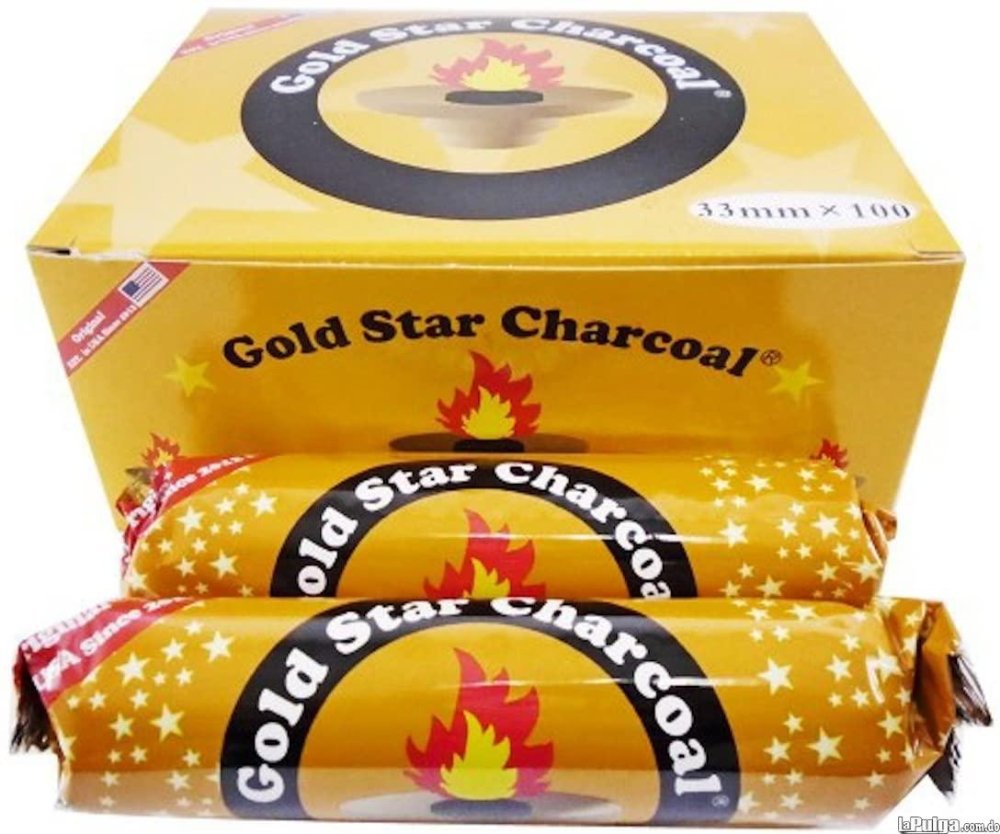 Carbon Gold Star Charcoal