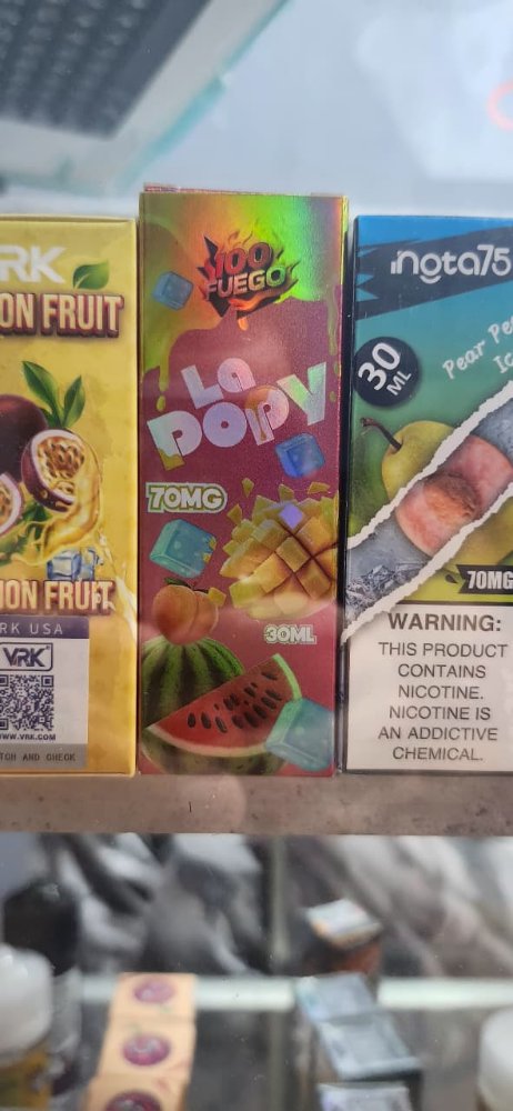 La popy 100 Fuego