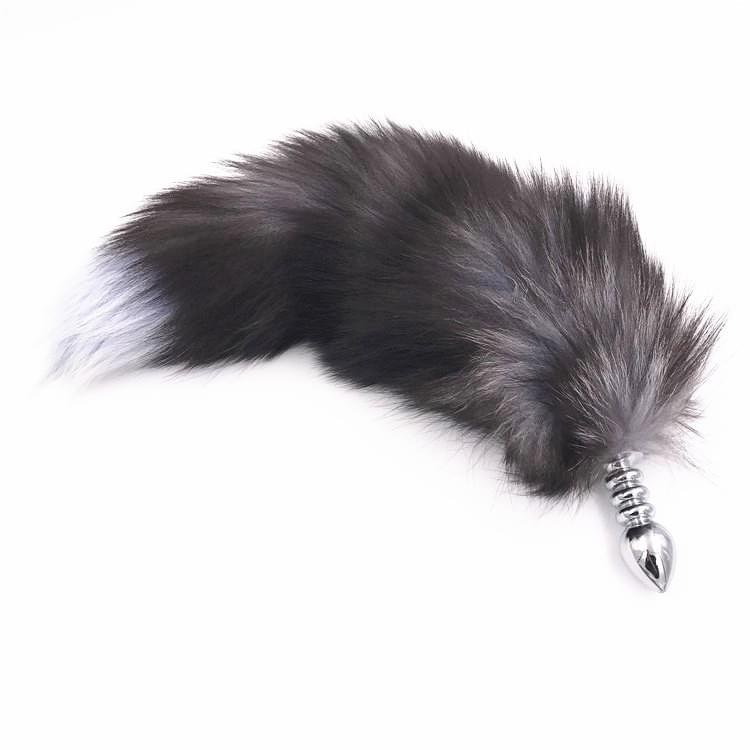 Plug Anal con Cola Wolf Gray