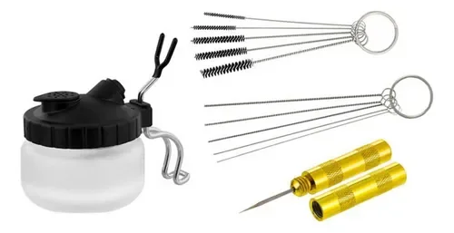 kit de limpieza de aerografo