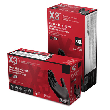 guantes nitrile x3