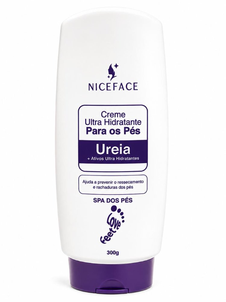 Creme Para Os Pés Com Ureia NiceFace 300g Ultra Hidratante Anti Ressecamento Rachaduras Calcanhar Spa Dos Pés