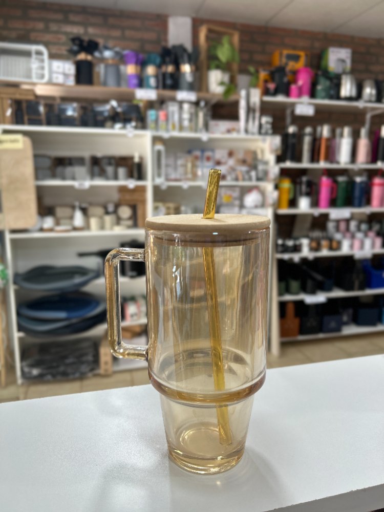 QUENCHER DE VIDRIO SATINADO