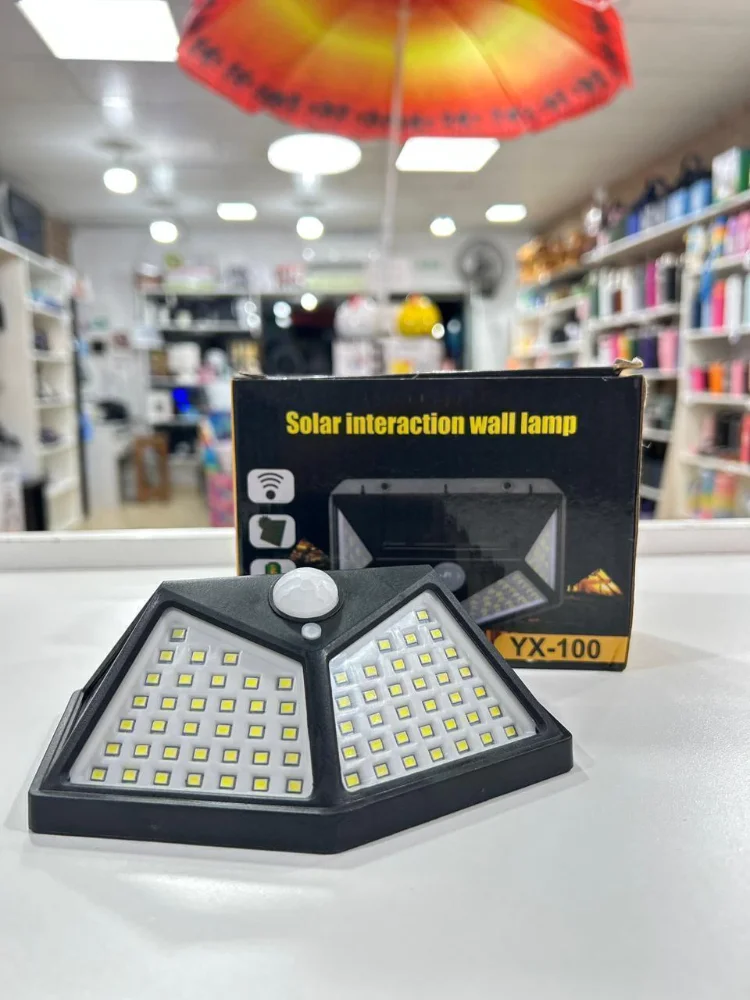 LUZ SOLAR WALL ALMP BK-100