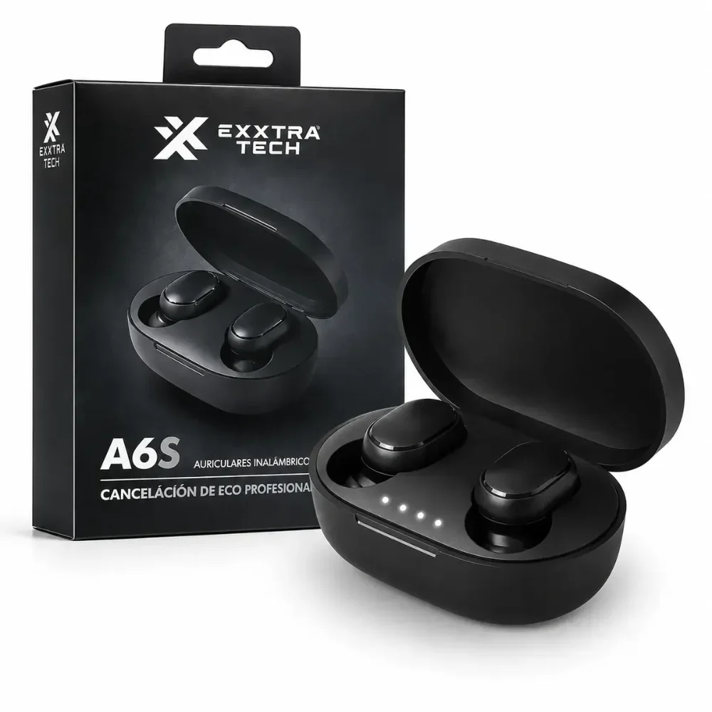 AURICULARES INALAMBRICOS A6S EXXTRA TECH