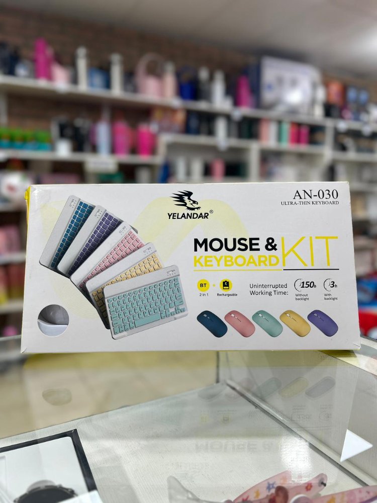 KIT TECLADO Y MOUSE INALAMBRICO