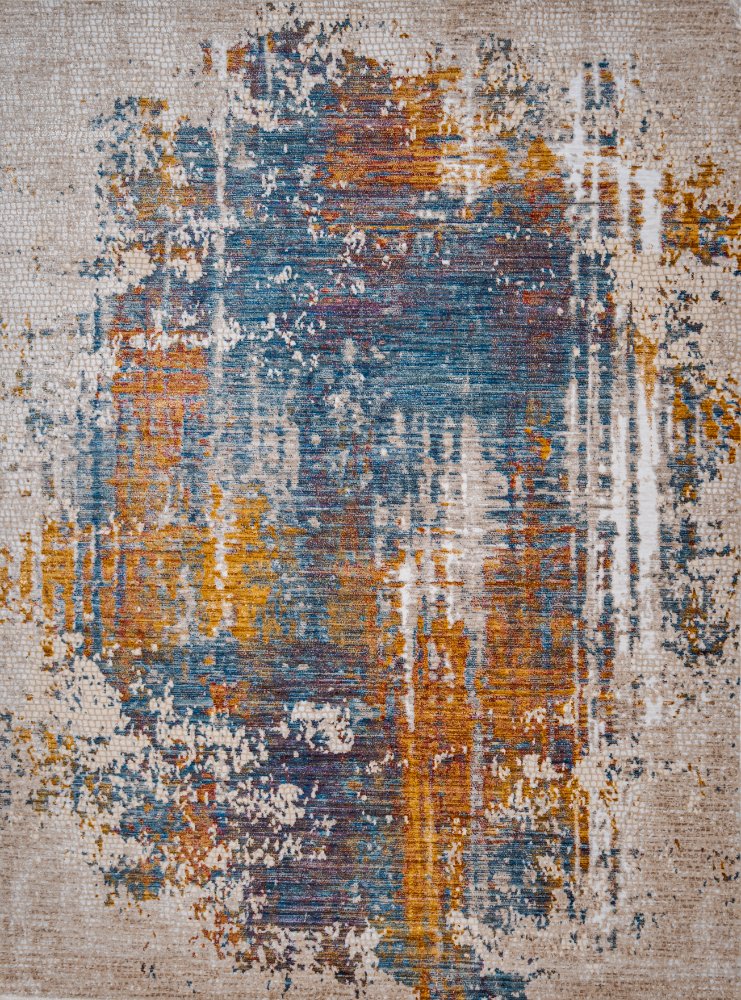 7718A Beige / Blue