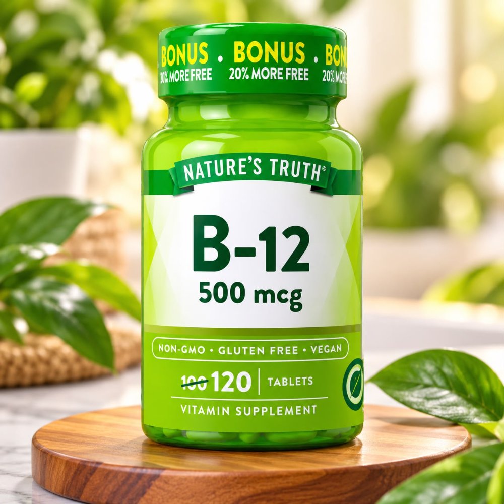B 12 500 mcg
