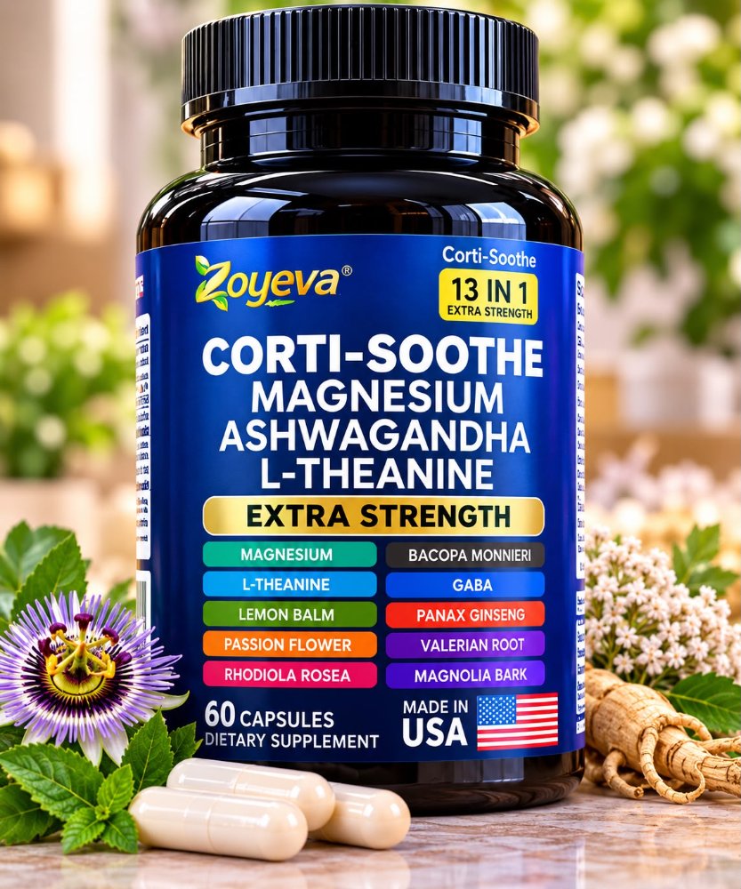 CORTI SOOTHE MAGNESIUM ASWAGANDHA L THEANNINE