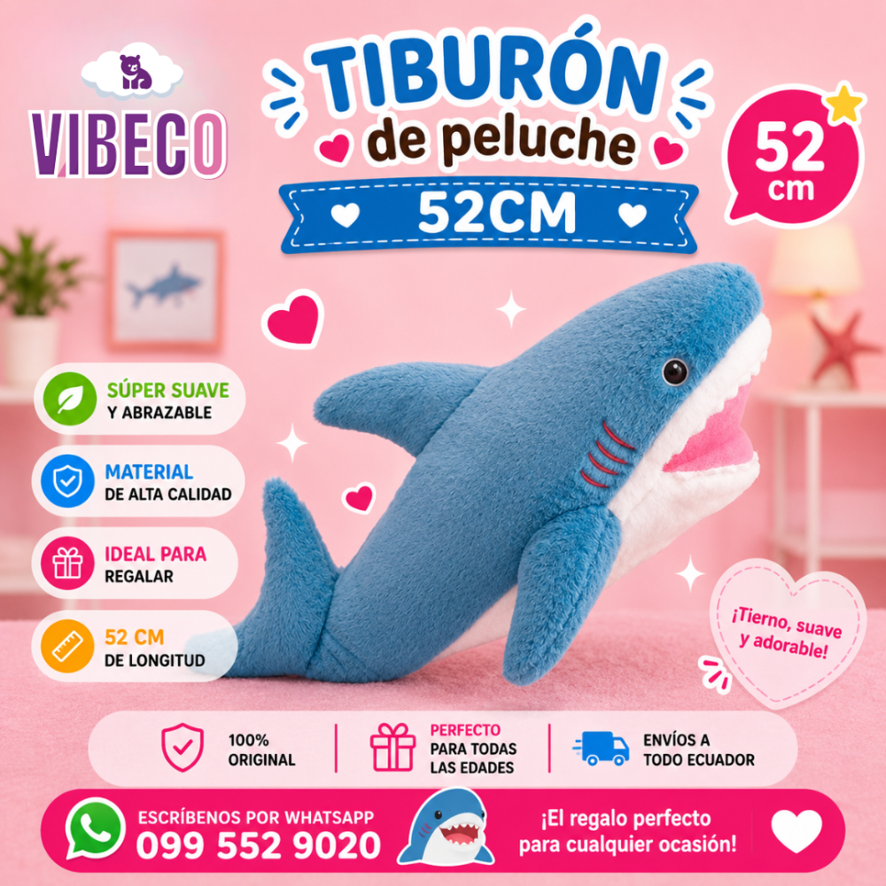 Tiburón 52cm