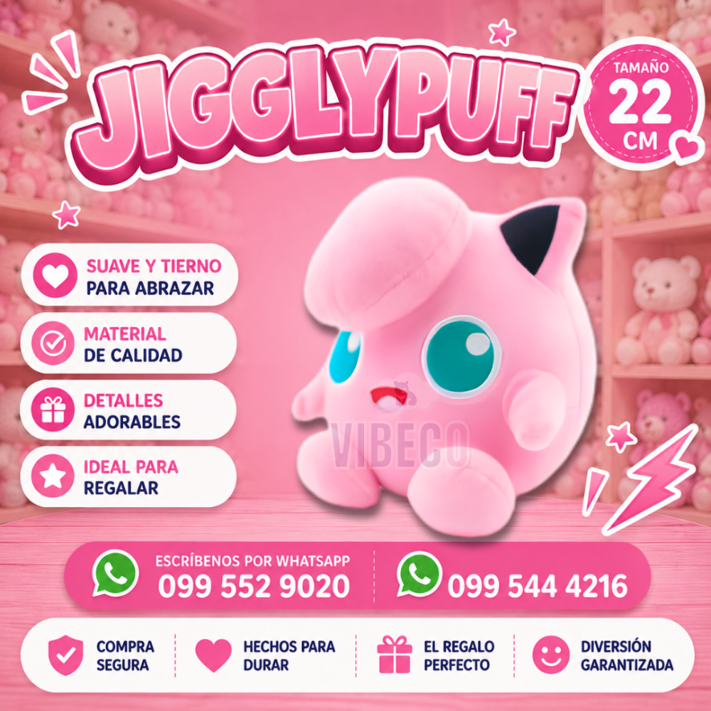 Jigglypuff 22cm