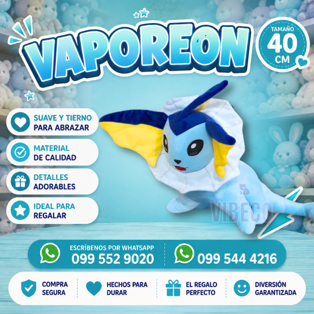 Vaporeon 40cm