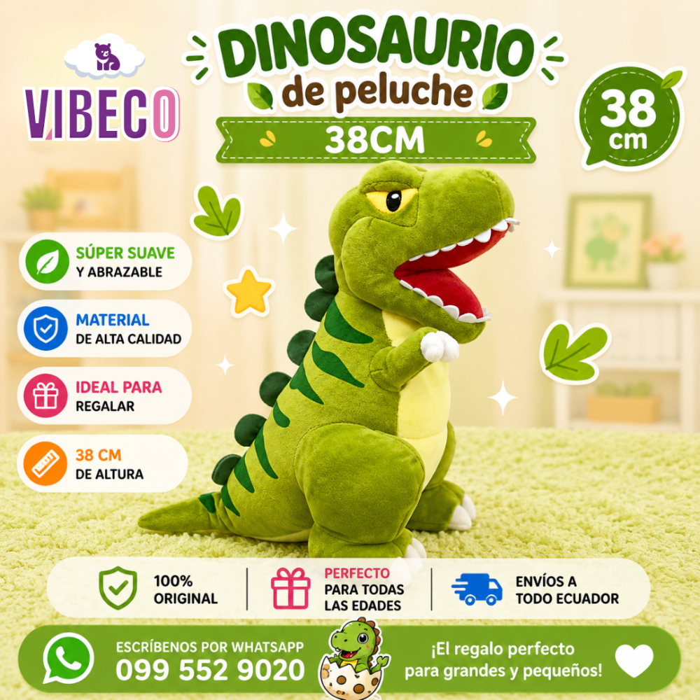 Dinosaurio 38cm