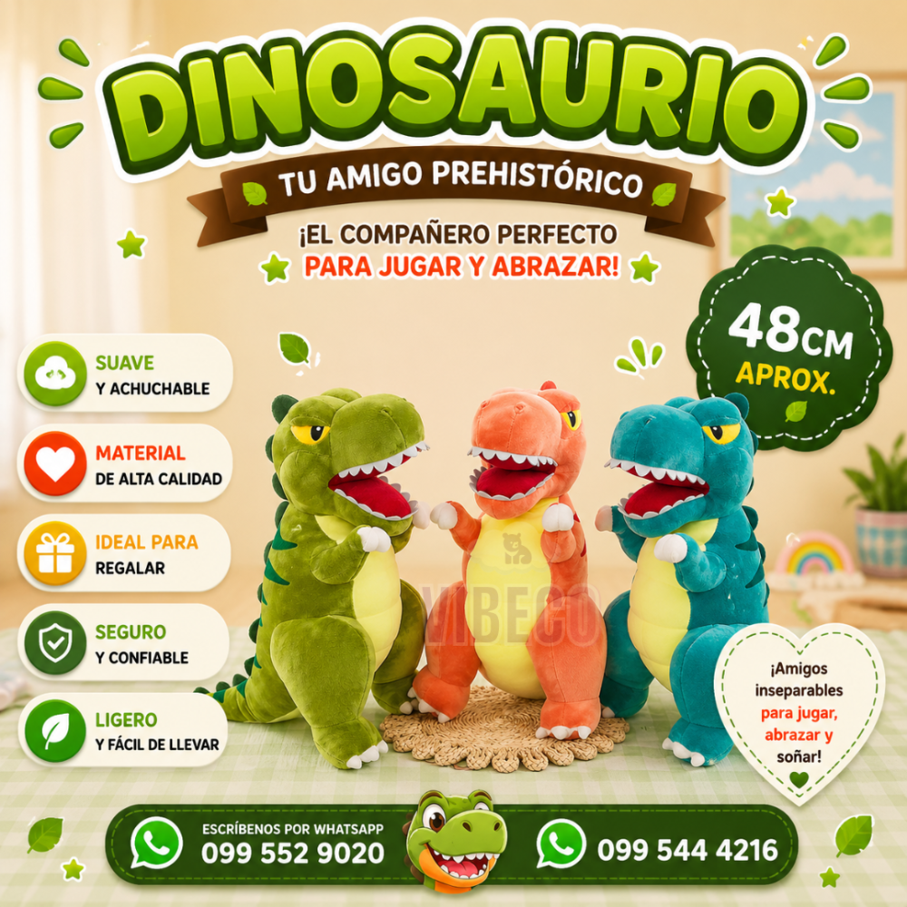 Dinosaurios 48cm