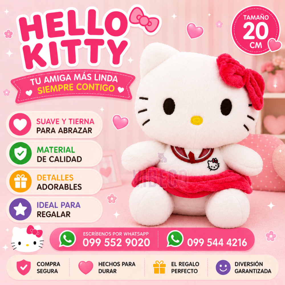 Hello Kitty 20cm uniforme
