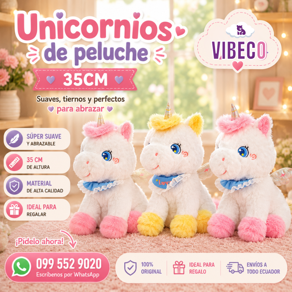 Unicornio 35cm