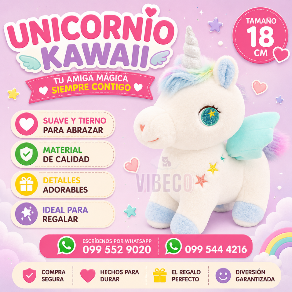 Unicornio 18cm