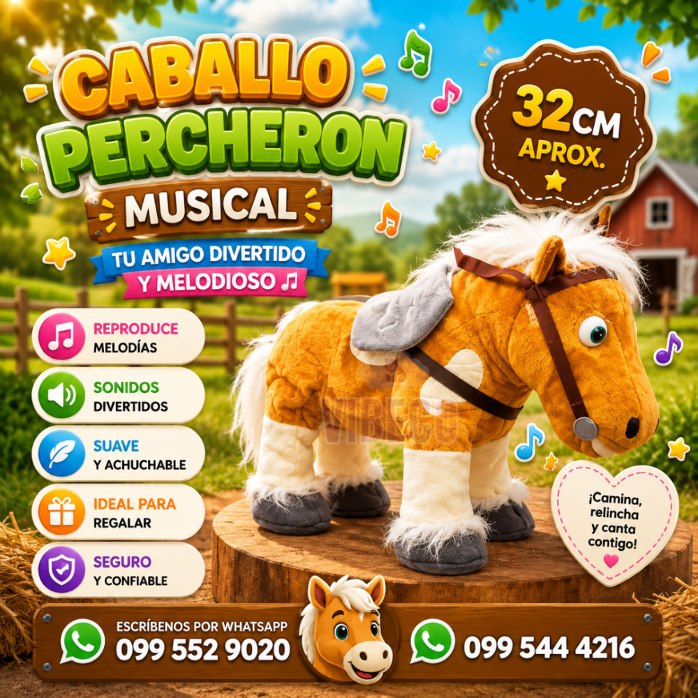 Caballo Percheron Musical