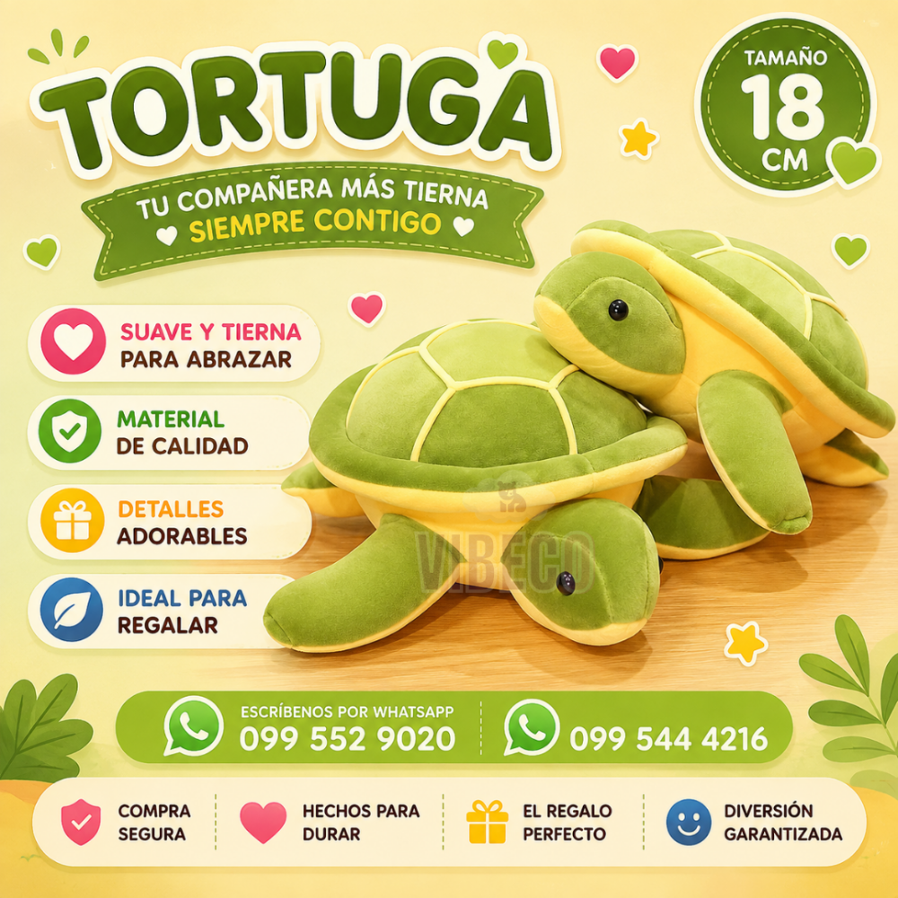 Tortuga 18cm