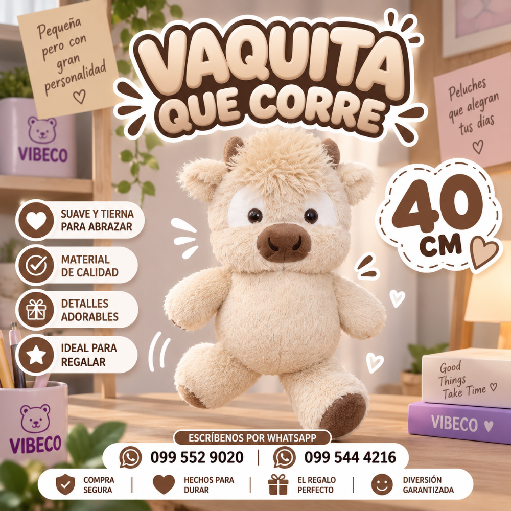 Vaquita que Corre 40cm
