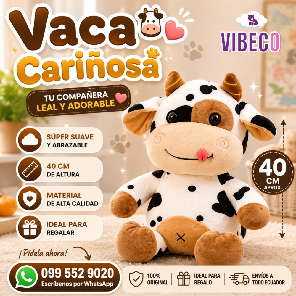 Vaca Cariñosa 40cm