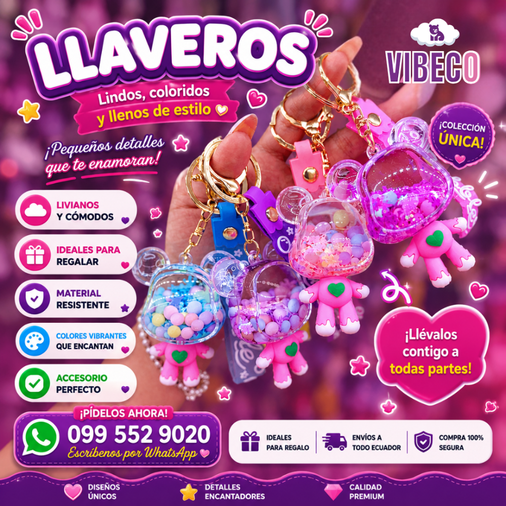 Llavero de acrilico