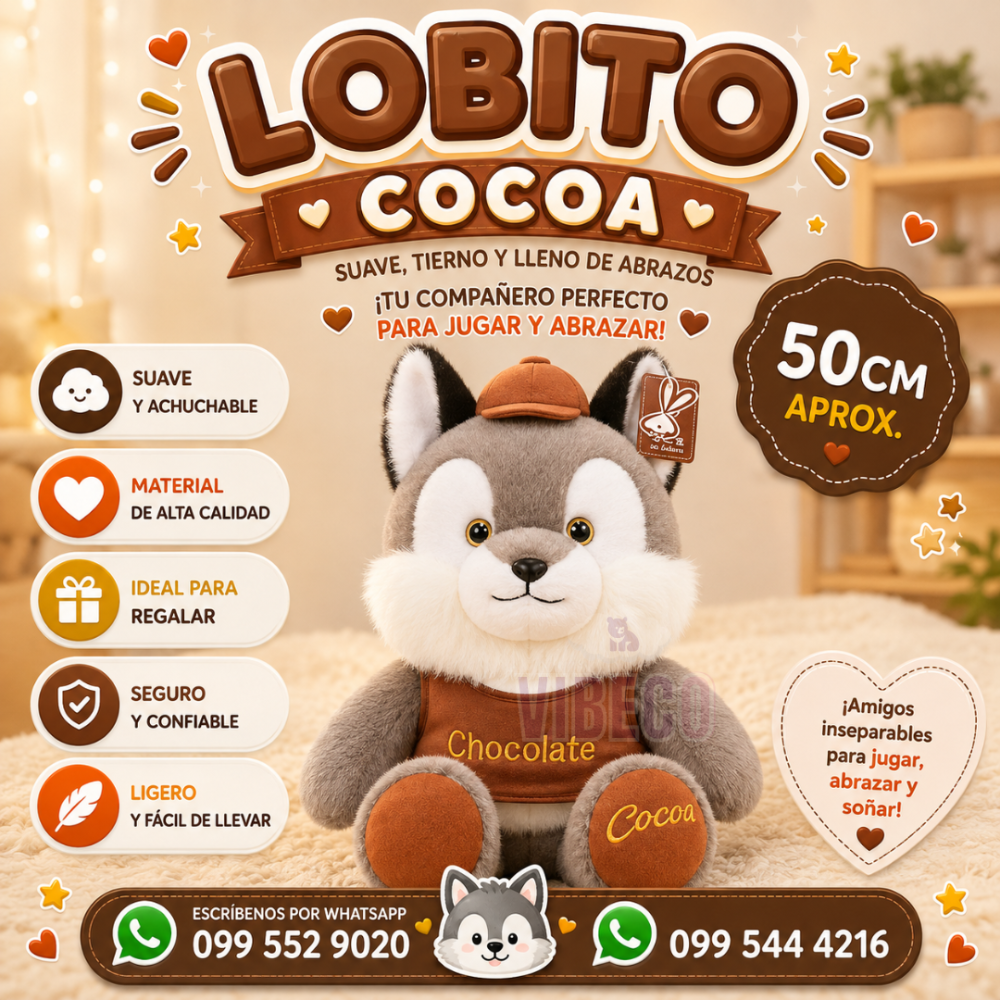 Lobo Cocoa 50cm