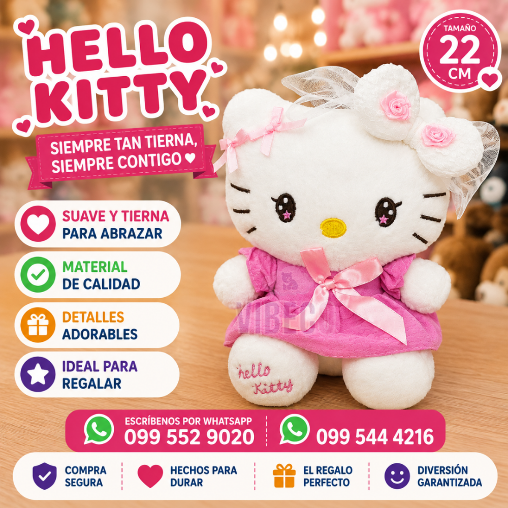 Hello Kitty Novia 22cm