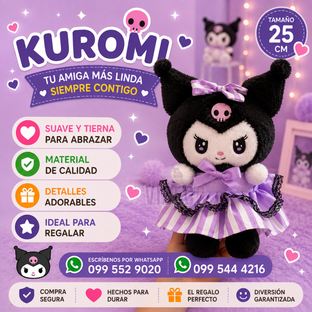 Kuromi 25cm