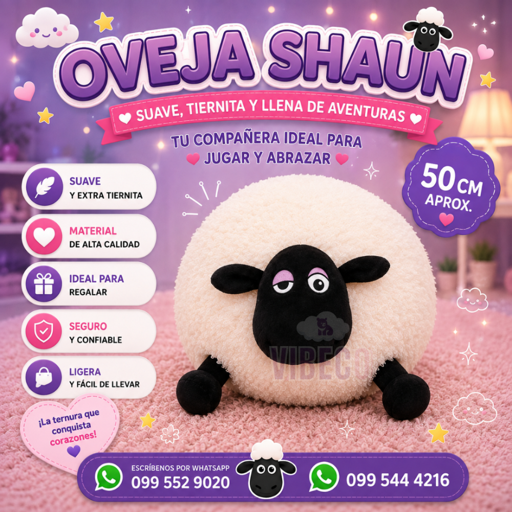 Oveja Shaun 50cm