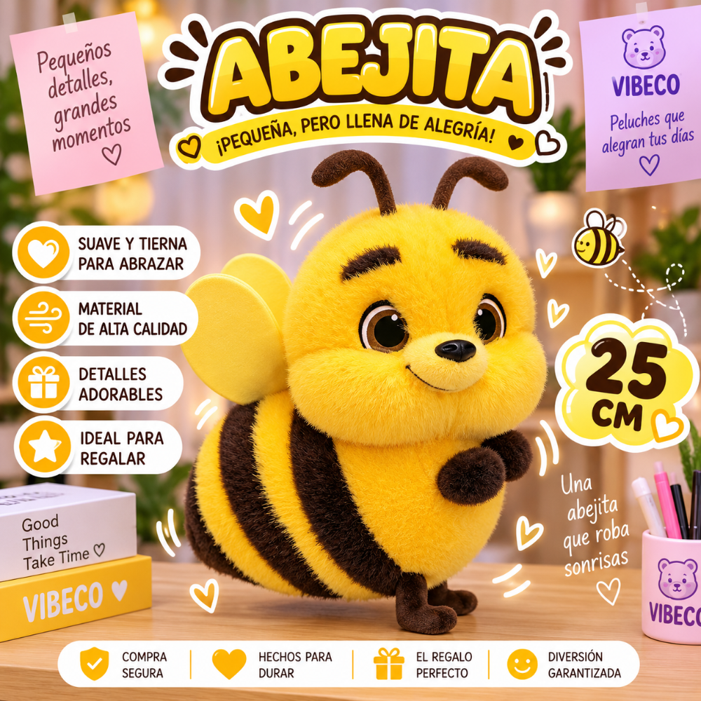 Abejas 25cm