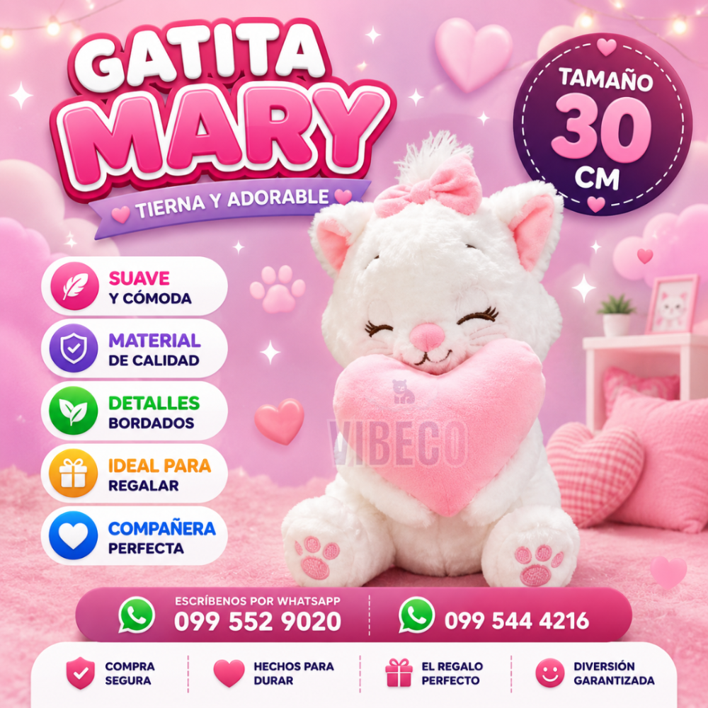 Gatita Mary 30cm