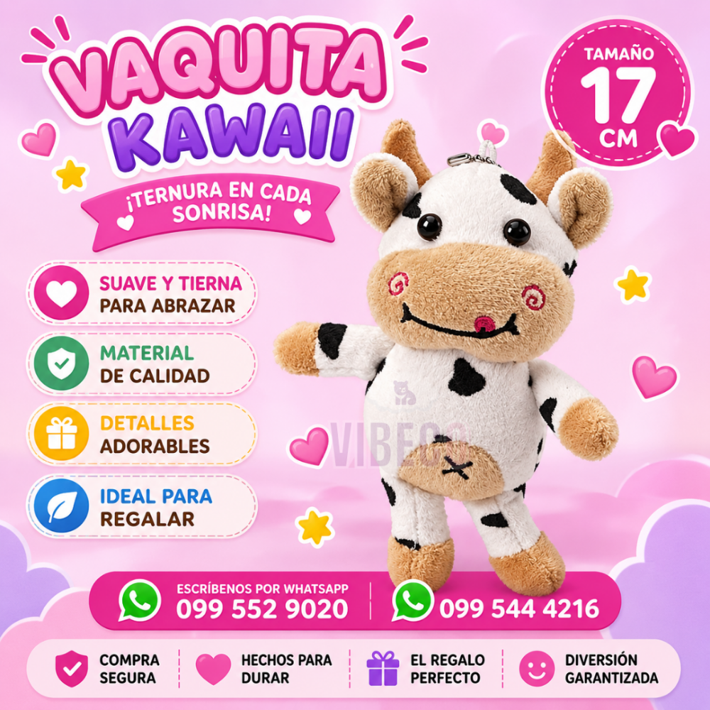 Vaquita Kawaii 17cm